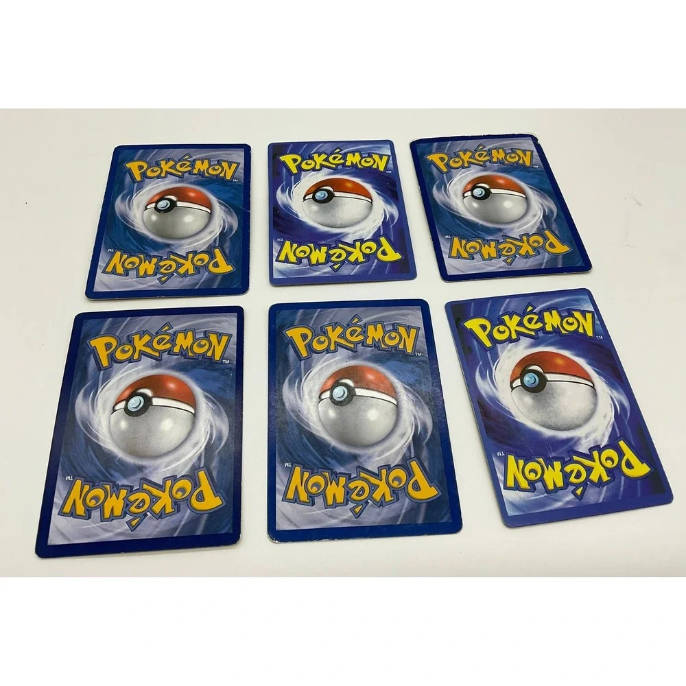 Pokemon Psychic Type Card Lot 6pc Purple Misdreavus Nidoran Ekans TCG Collection